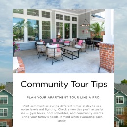 branded image with outdoor seating